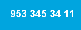 953 345 34 11 953 345 34 11